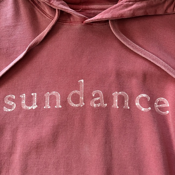 Sundance Women’s Pink Hoodie Sweater Size Large - Picture 5 of 8